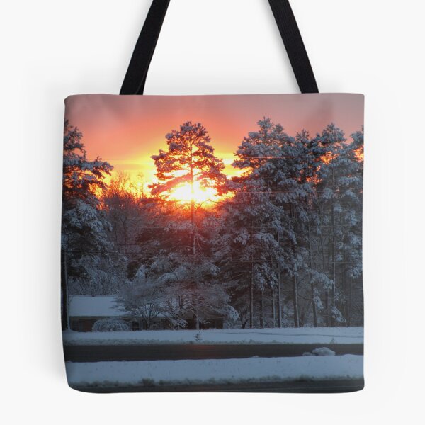 Item preview, Sunset Into the Snow designed and sold by Jaclyn Hughes.
