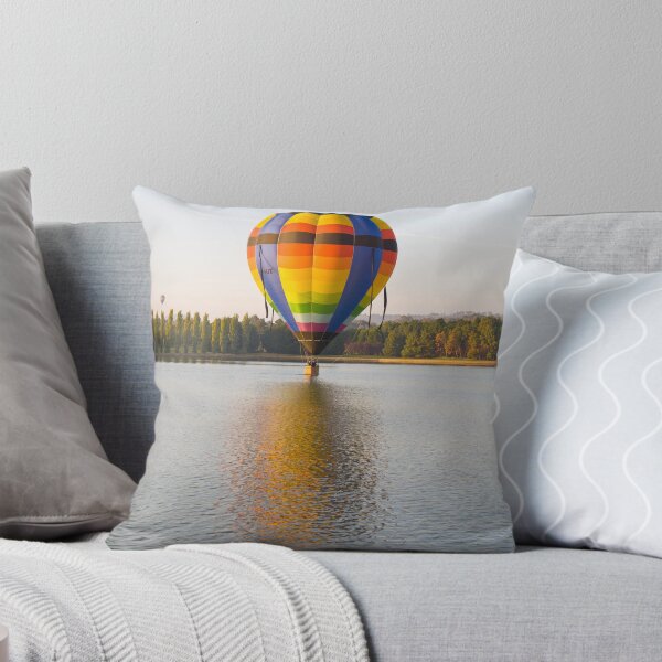 Item preview, Balloon on Lake Burley Griffin with swans designed and sold by Tony Theobald.
