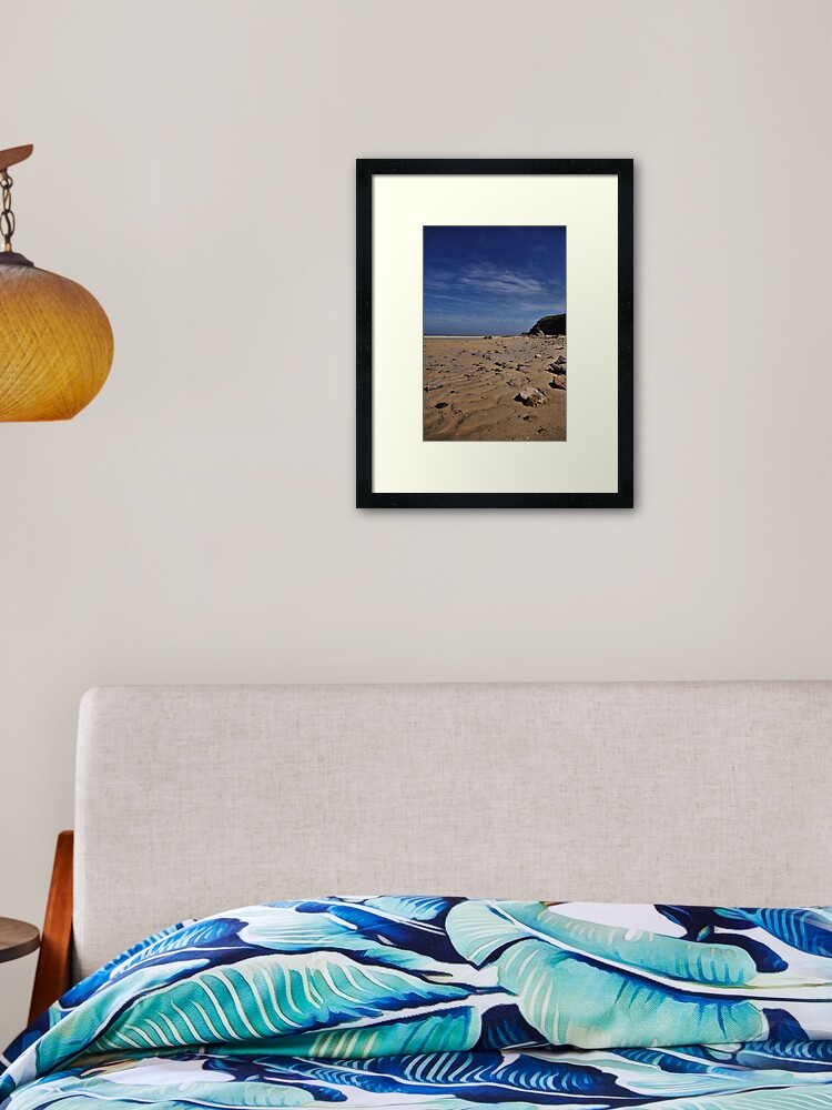 Thumbnail 1 of 7, Framed Art Print, Beachscape 1 designed and sold by Paul Eden.