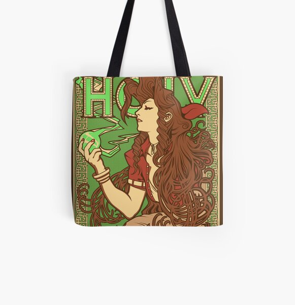 Materia Girl All Over Print Tote Bag