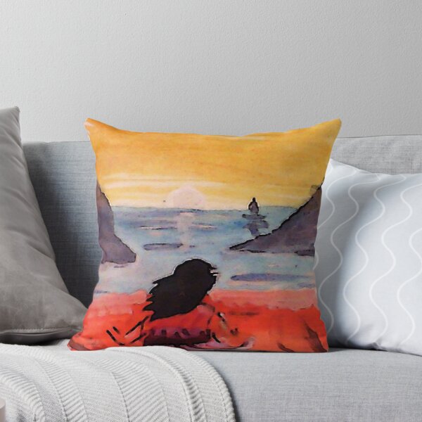 Item preview, On the bluff, watercolor designed and sold by Anna  Lewis, blind artist.