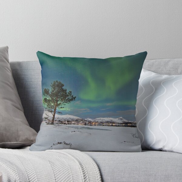 Item preview, Aurora over the pine tree designed and sold by Frank Olsen.