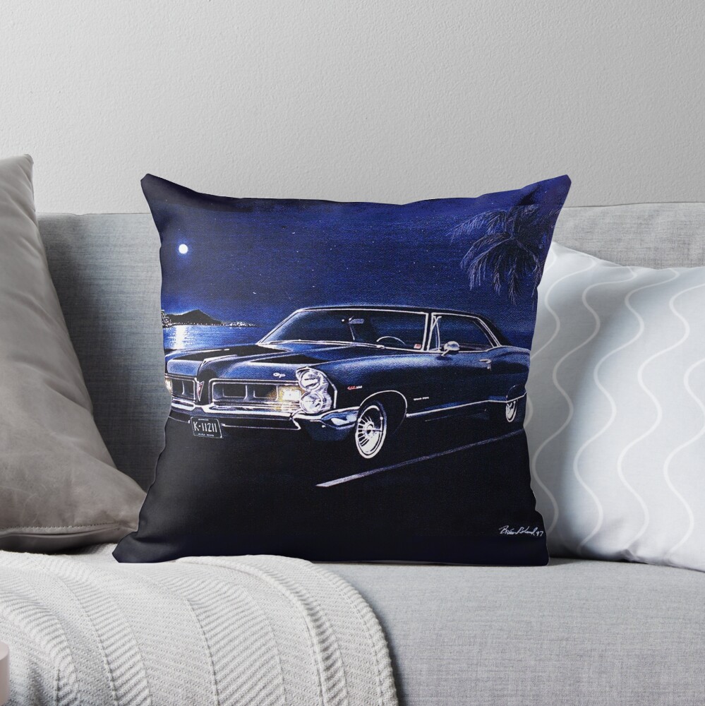 1965 pontiac grand prix throw pillow by brianrolandart redbubble 1965 pontiac grand prix throw pillow by brianrolandart redbubble