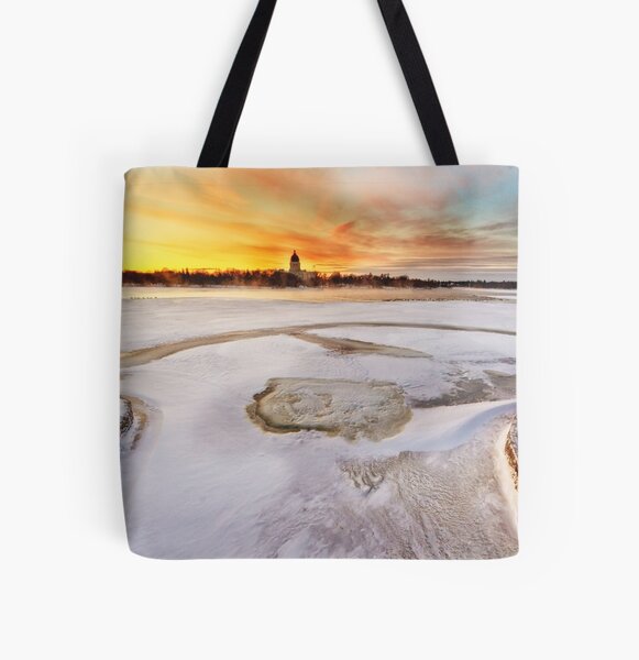 Item preview, Wascana lake freezing designed and sold by derejeb.