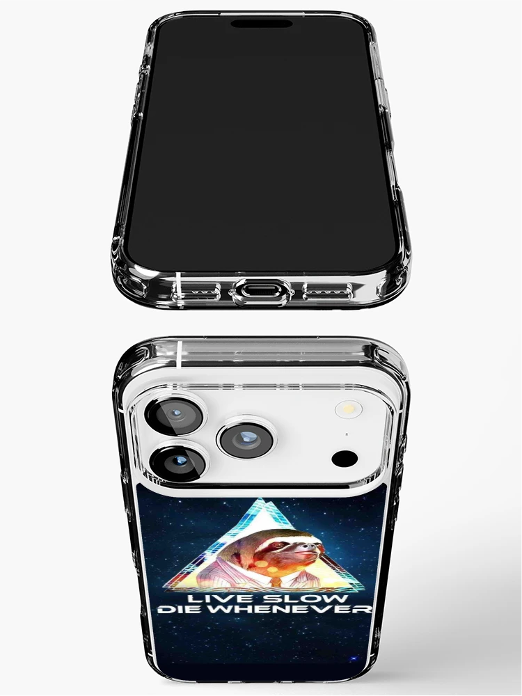 Thumbnail 3 of 5, iPhone Case, Sloth Wisdom designed and sold by keepo.