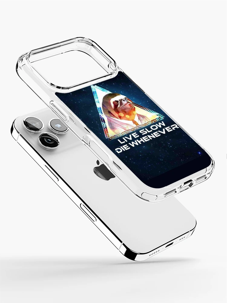 Thumbnail 2 of 5, iPhone Case, Sloth Wisdom designed and sold by keepo.