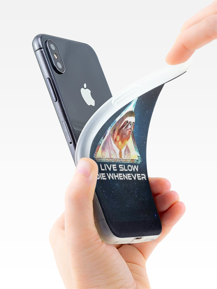 Thumbnail 4 of 5, iPhone Case, Sloth Wisdom designed and sold by keepo.