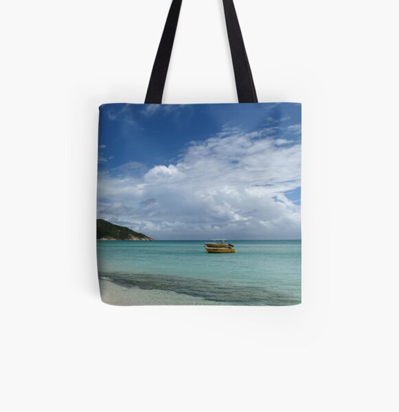 Beach at Lizard Island All Over Print Tote Bag