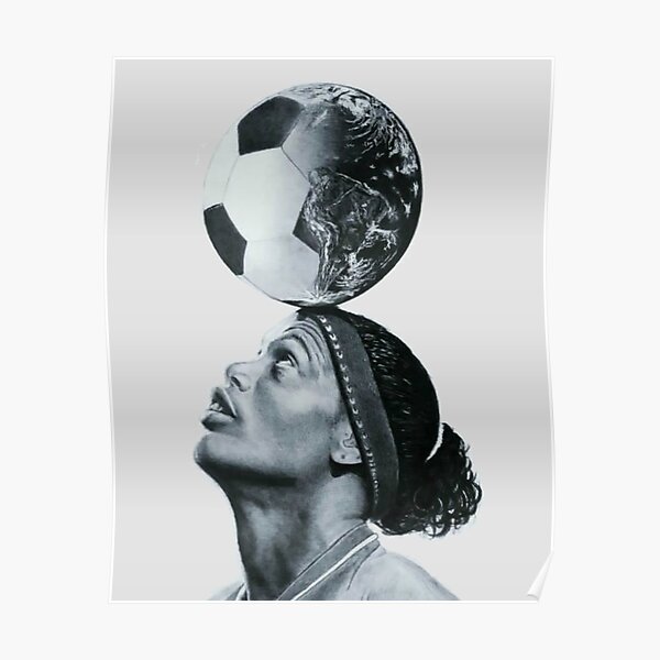 Art Ronaldinho Illustration Poster