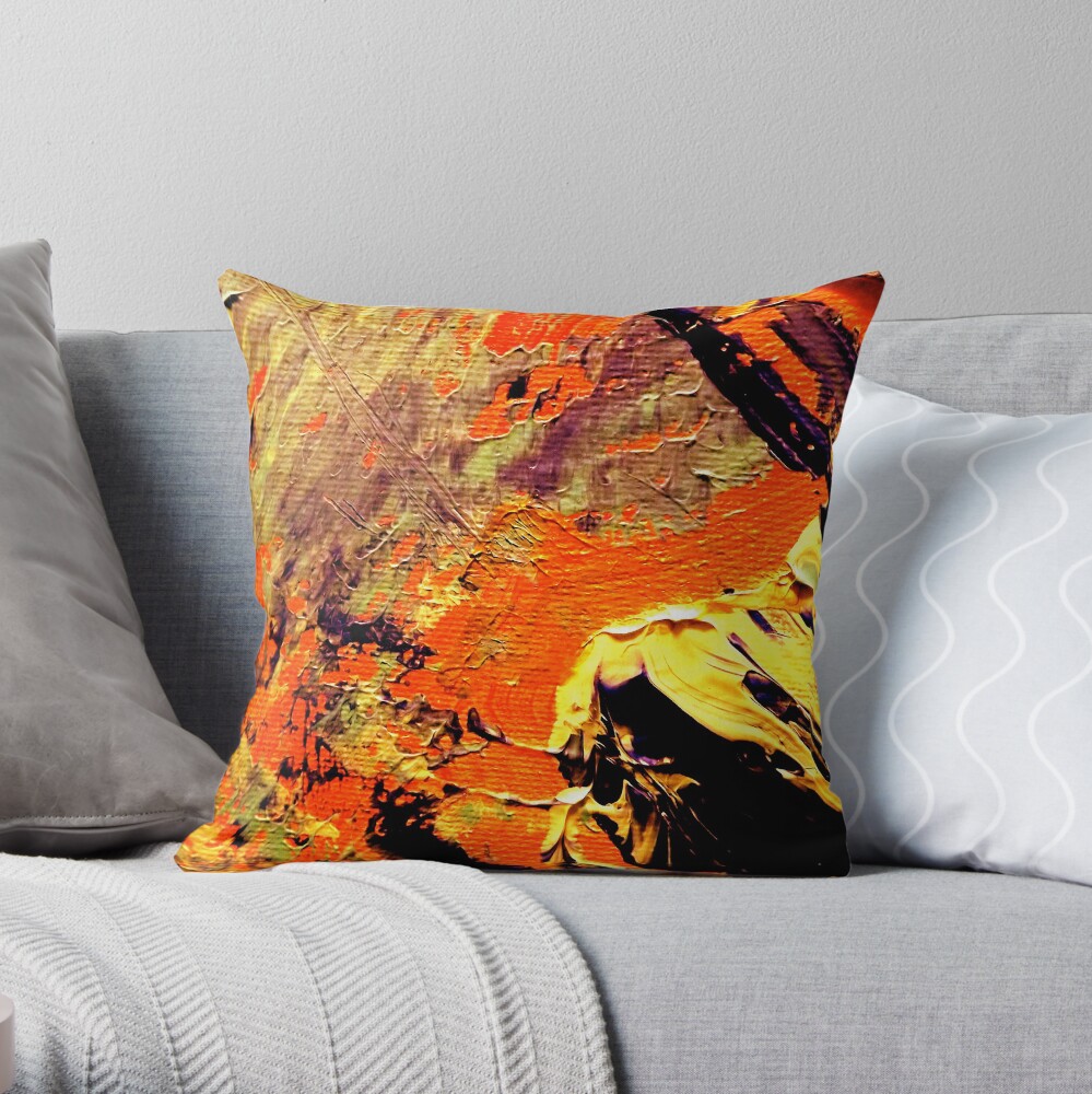 View from Sweet William's Mind Throw Pillow