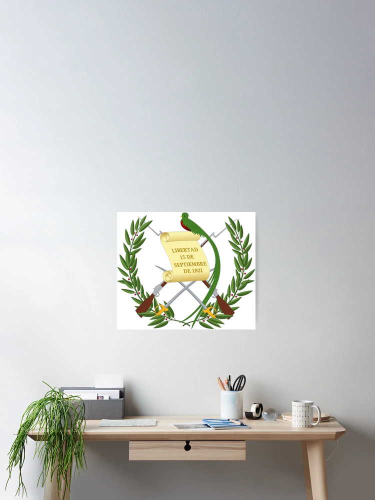 Imagen 2 de 3, Póster con la obra Guatemala, diseñada y vendida por solostsofaded.