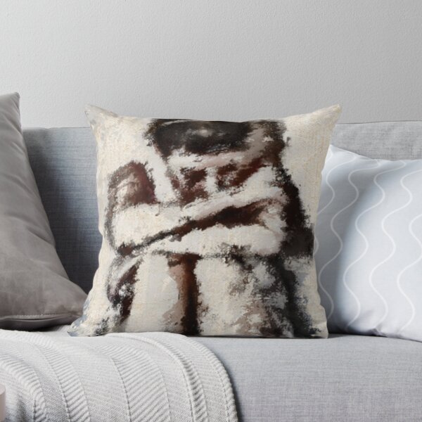 no more tears... Throw Pillow