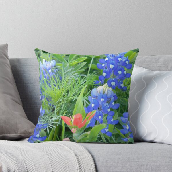 Item preview, Electric Bluebonnets with Indian Paintbrush designed and sold by Navigator.