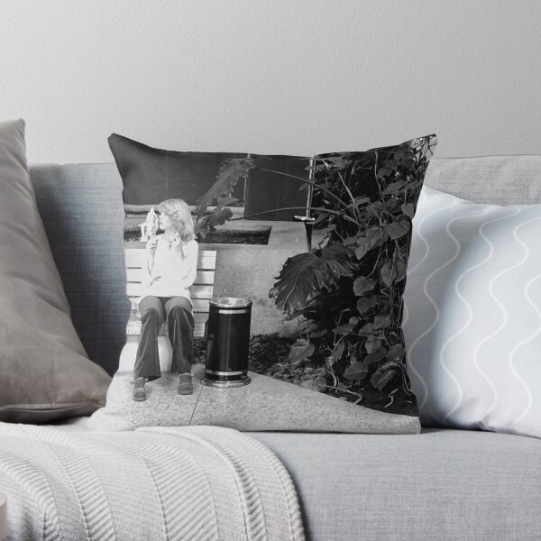 Gaelyn Ross Filming a Scene Throw Pillow