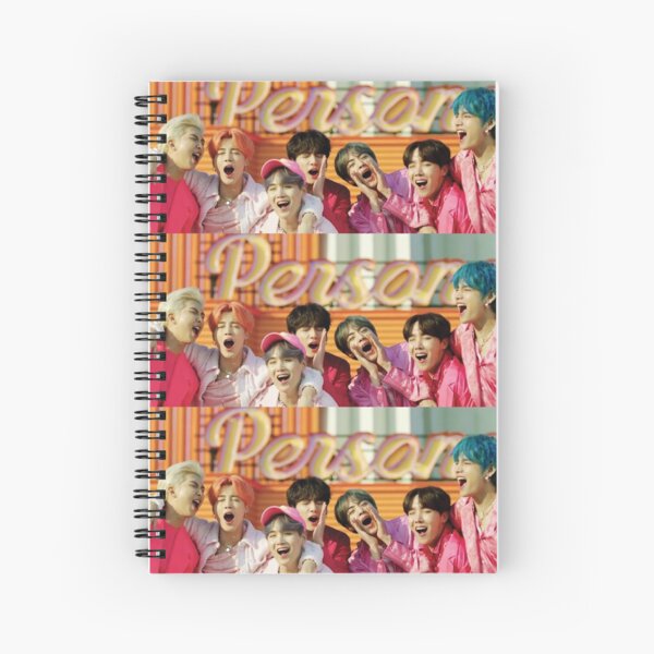 Boy With Luv 02 Spiral Notebook