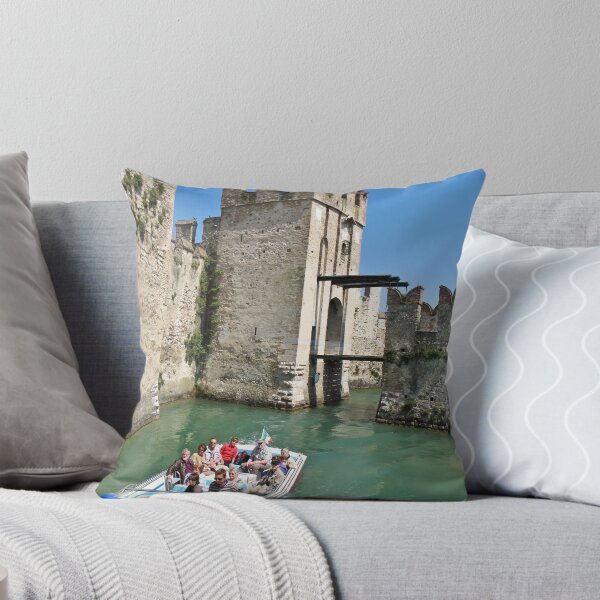 Item preview, moat around Sirmione designed and sold by Anne Scantlebury.