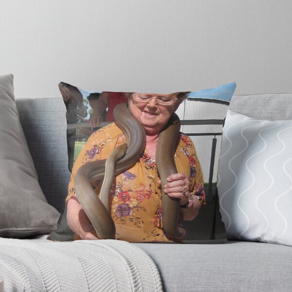 Item preview, Olive Python - Gippsland Australia designed and sold by Bev Pascoe.