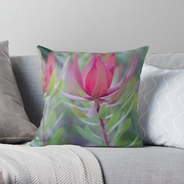 Natures Attraction Throw Pillow