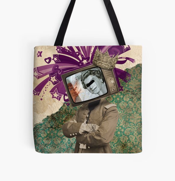 The King and The Queen All Over Print Tote Bag