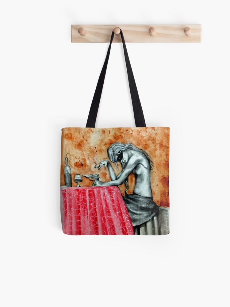 Thumbnail 1 of 2, Tote Bag, Contemplation designed and sold by dicandiaj.