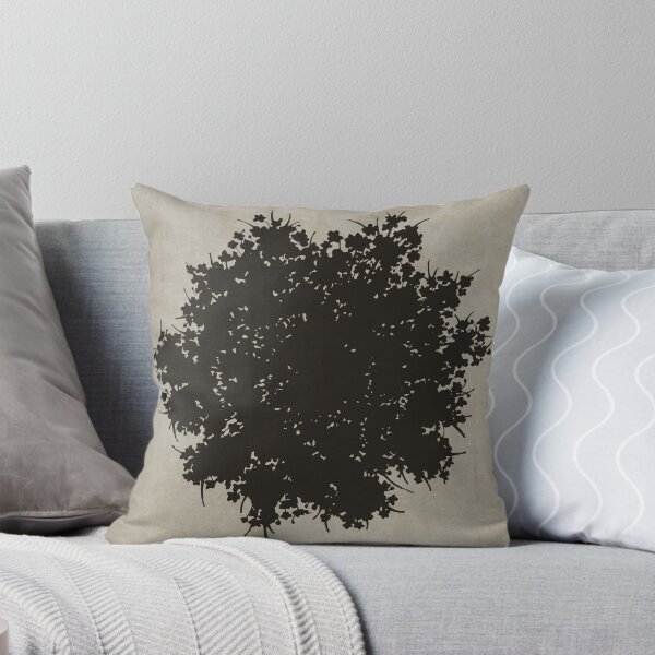 Item preview, Queen Anne's Lace in Gray & Beige designed and sold by Elle Campbell.