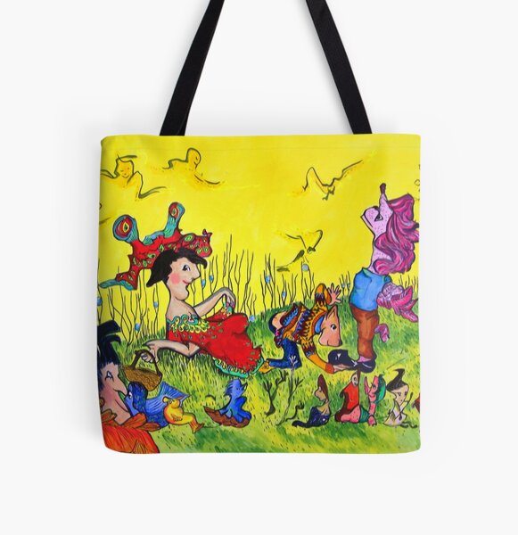 Summer Holiday All Over Print Tote Bag