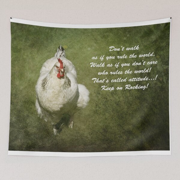 Item preview, Chicken With Attitude designed and sold by Terri Waters Photography & Design.
