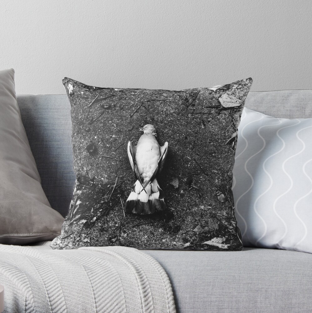 He was already dead, I promise. Phoenix Park, Dublin Throw Pillow