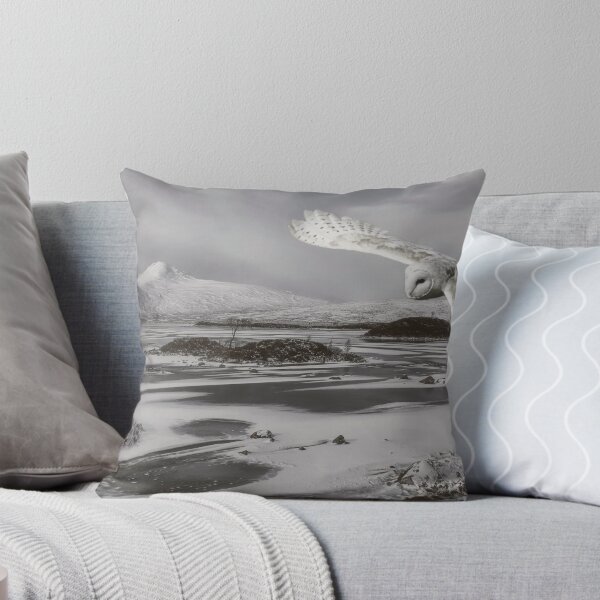 Item preview, Owl flying over Rannoch Moor designed and sold by samvsmith.