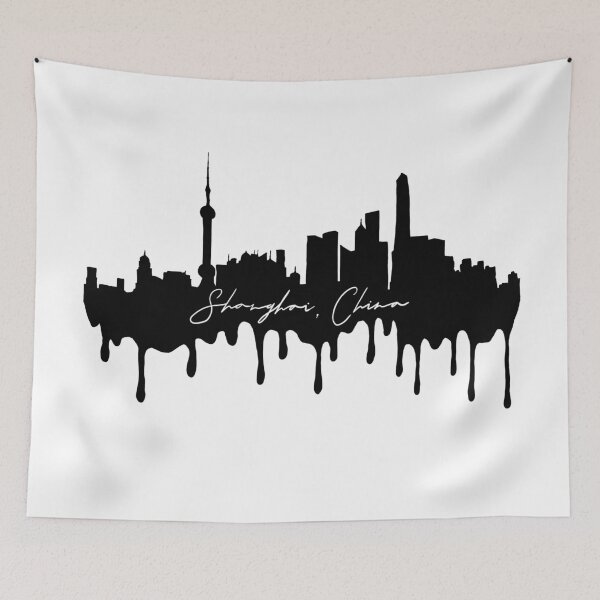 Item preview, Skyline - Shanghai, China designed and sold by JJMoe7.