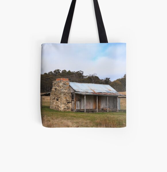 Bradshaws Hut, Namadgi National Park ACT All Over Print Tote Bag