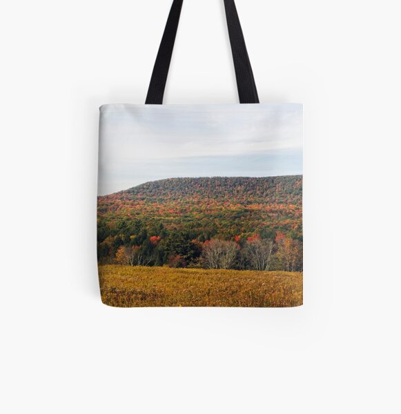 Autumnal Panorama All Over Print Tote Bag