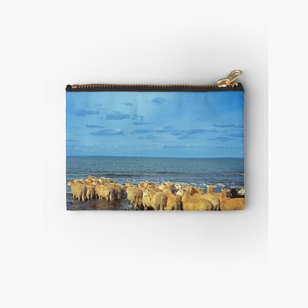 Item preview, Sheep going for a swim designed and sold by John Rainford.
