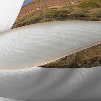 Alternate view of Lake Disappointment Throw Pillow
