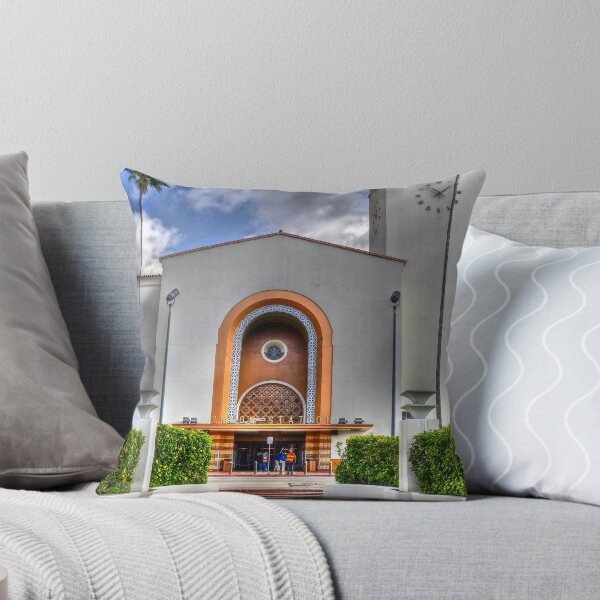 Union Station Throw Pillow