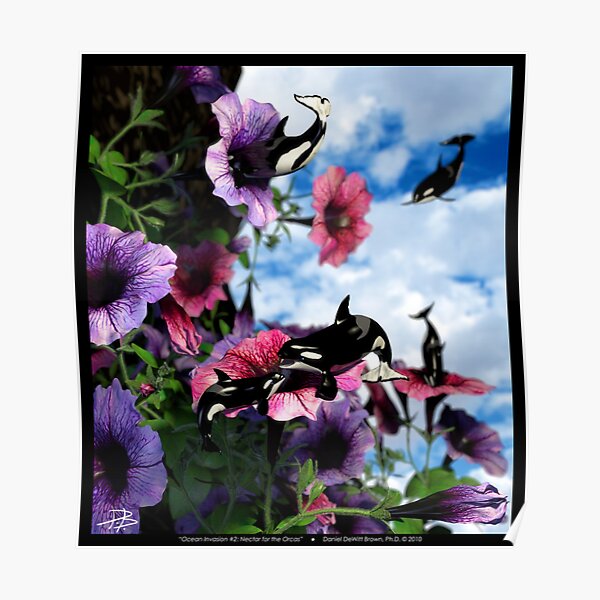 Ocean Invasion #2: Nectar for the Orcas Poster