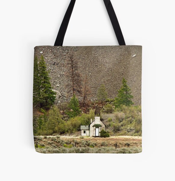 Middle of Nowhere All Over Print Tote Bag