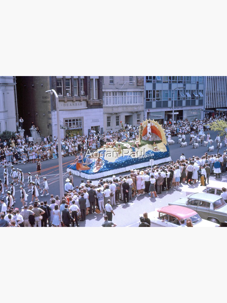 "Waratah Festival Parade, Sydney 1963" Poster for Sale by AdrianPaul