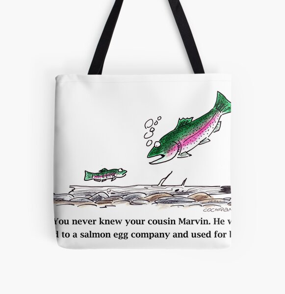 Full color cartoon All Over Print Tote Bag