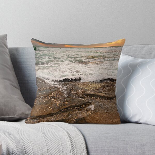 Jakes Point - Kalbarri Throw Pillow