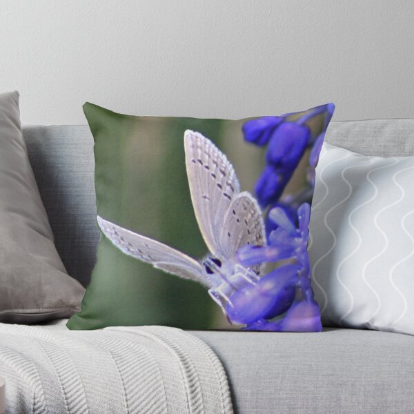 Blue Angel Throw Pillow