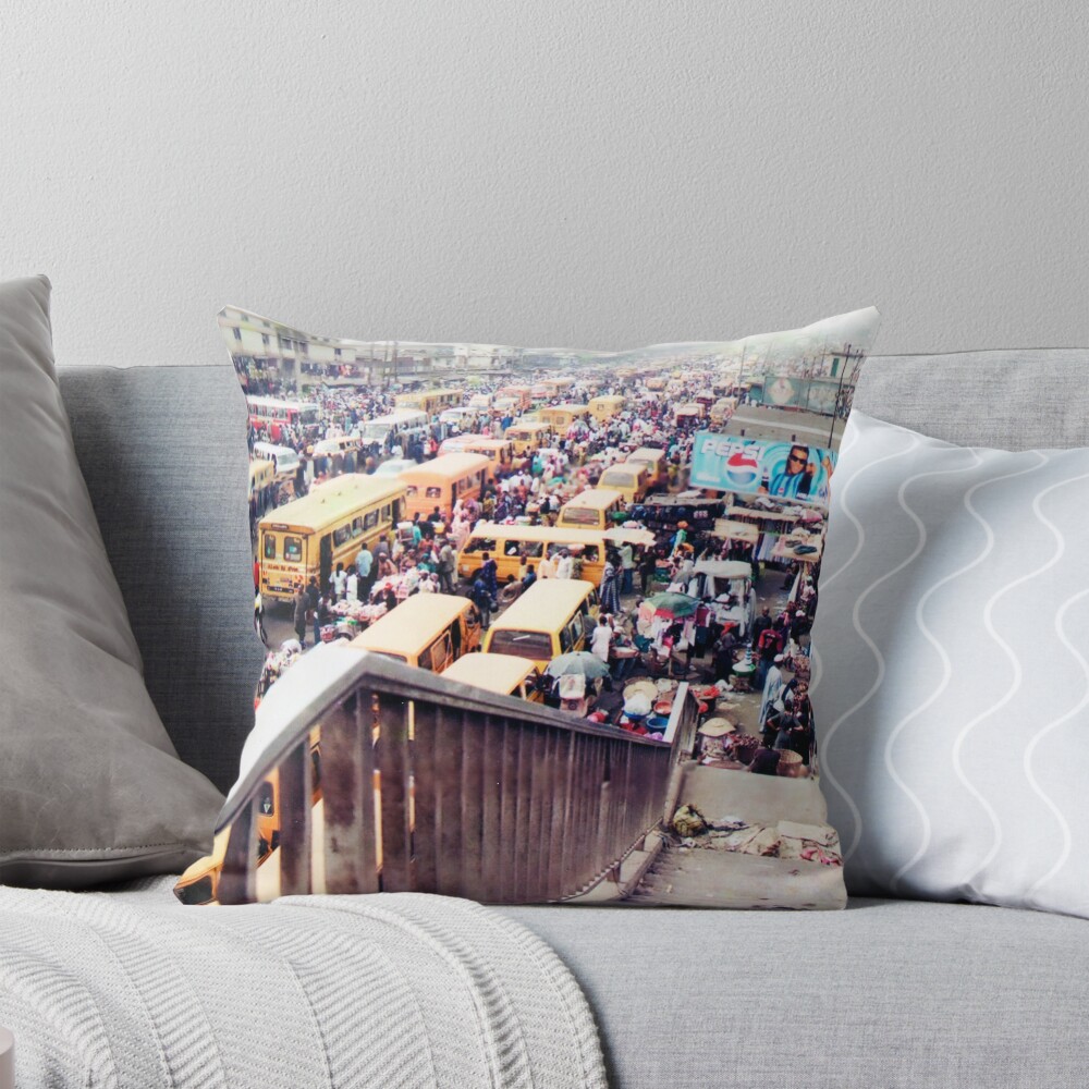 Item preview, Throw Pillow designed and sold by Muyiwa.