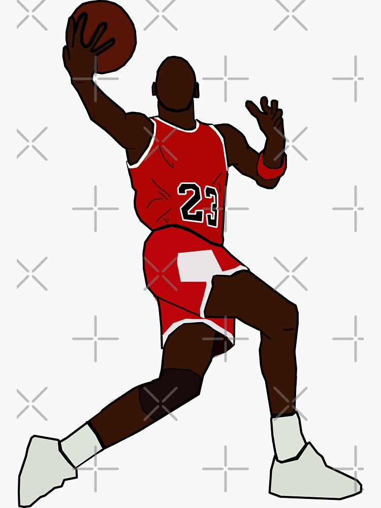Michael Jordan The Shrug Sticker