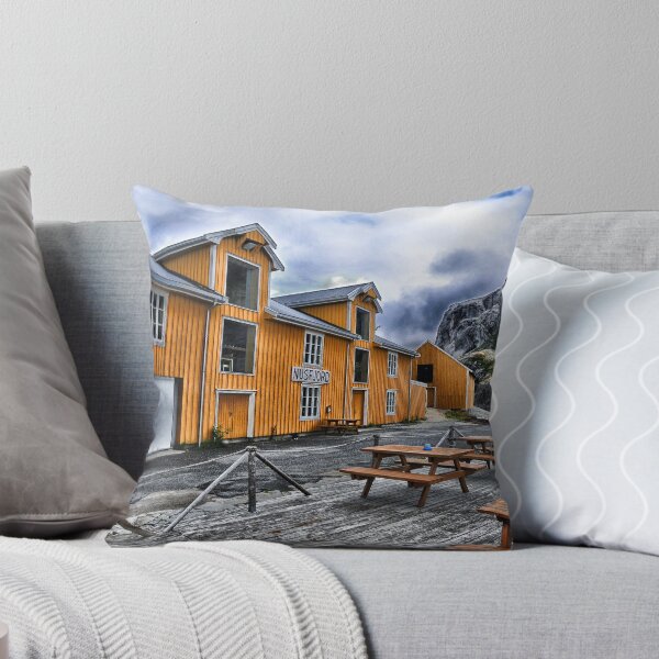 Item preview, Nusfjord yellow houses designed and sold by LifePictures.