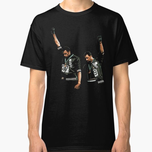 1968 Olympics Black Power Salute Illustration Classic T-Shirt