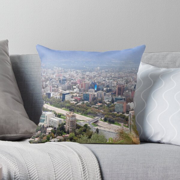 Chile, Santiago, Throw Pillow