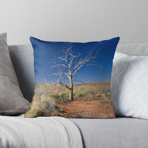 Lone Tree Throw Pillow