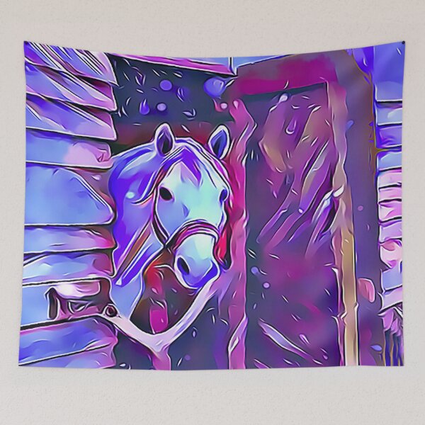 Item preview, Cold Morning for White Camarillo Horse designed and sold by Sunleil.