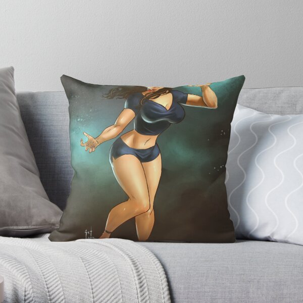Celeste K Throw Pillow