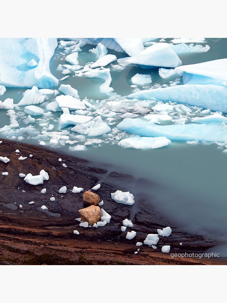 Glaciar Perito Moreno Meltwater Patagonia Argentina Tote Bag By Geophotographic Redbubble